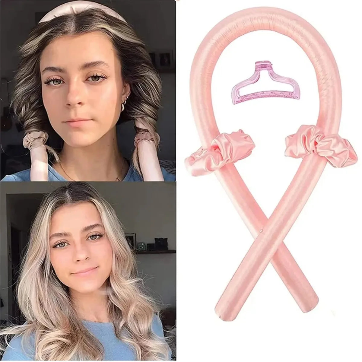 Silk Heatless Curling Headband