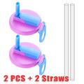 2PCS Soda Can Cover Creative Sealed Silicone Straw Beverage Can Cover Cup Cov Suitable For Canned Beverage Reusable Tank Cover