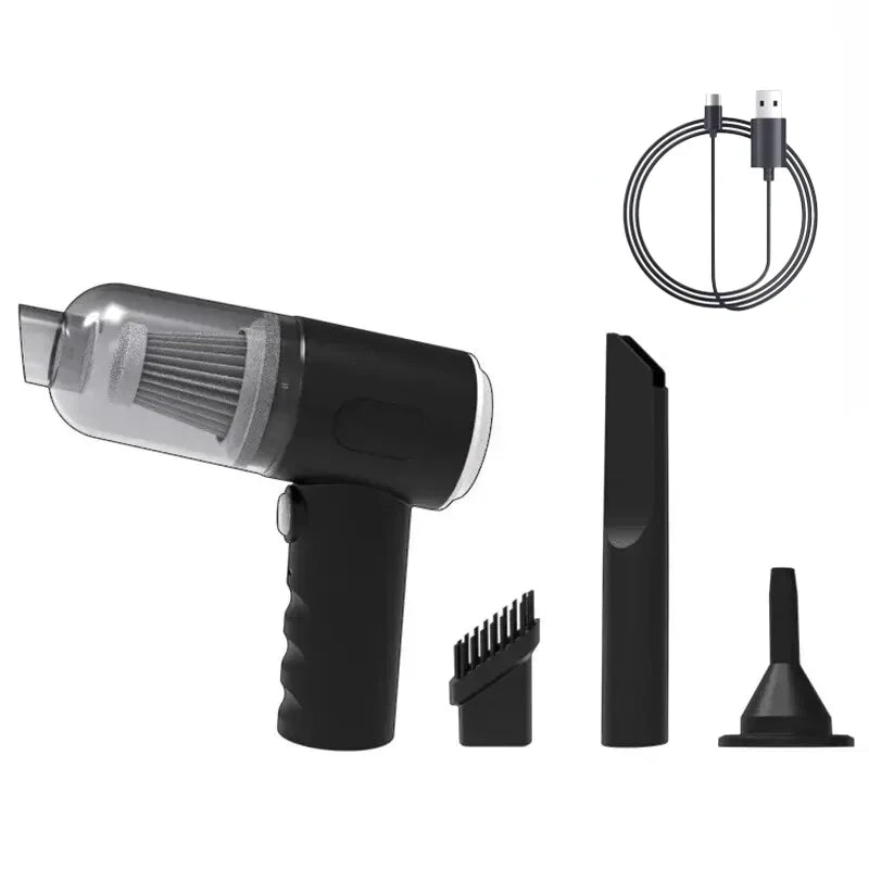 Wireless Car Vacuum Cleaner - 9000Pa Suction