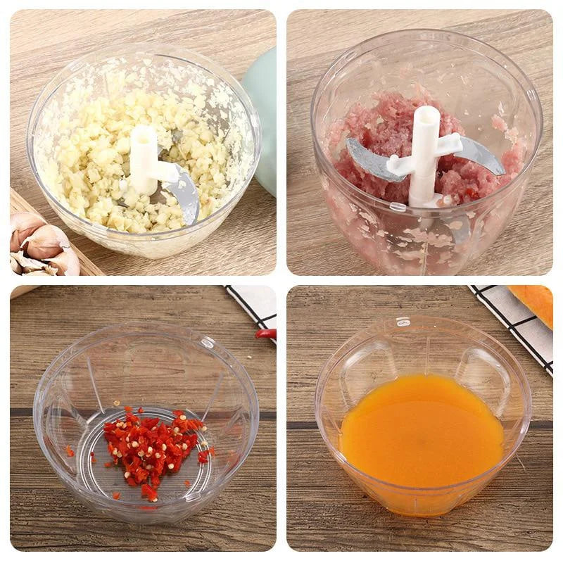 Easy Spin Veggie Chopper