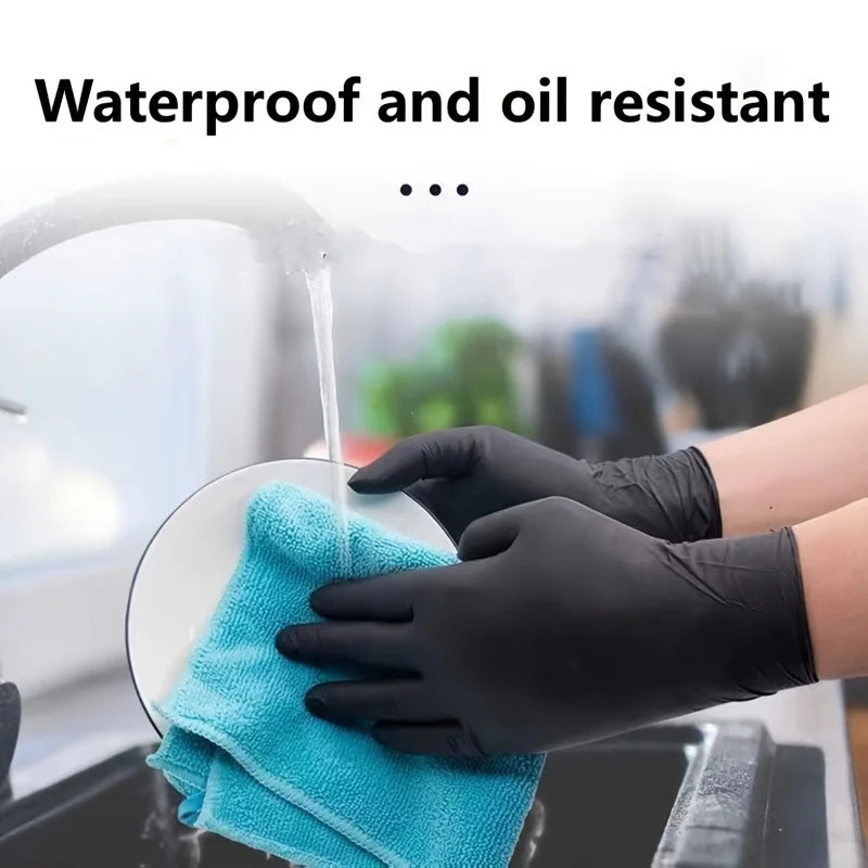 Ultimate Black Nitrile Gloves