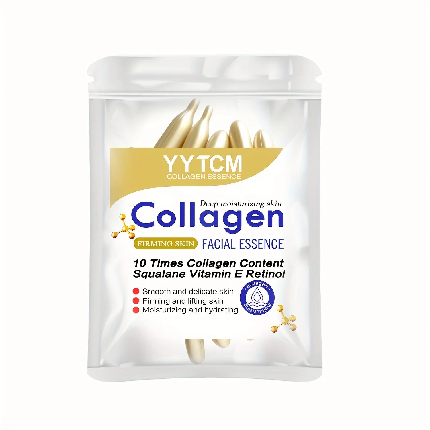 Collagen Firming Capsules - Squalane & Retinol Face Essence