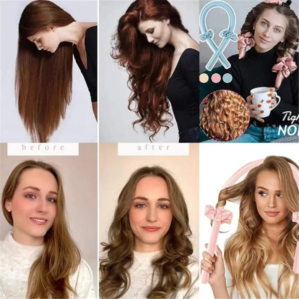 Silk Heatless Curling Headband