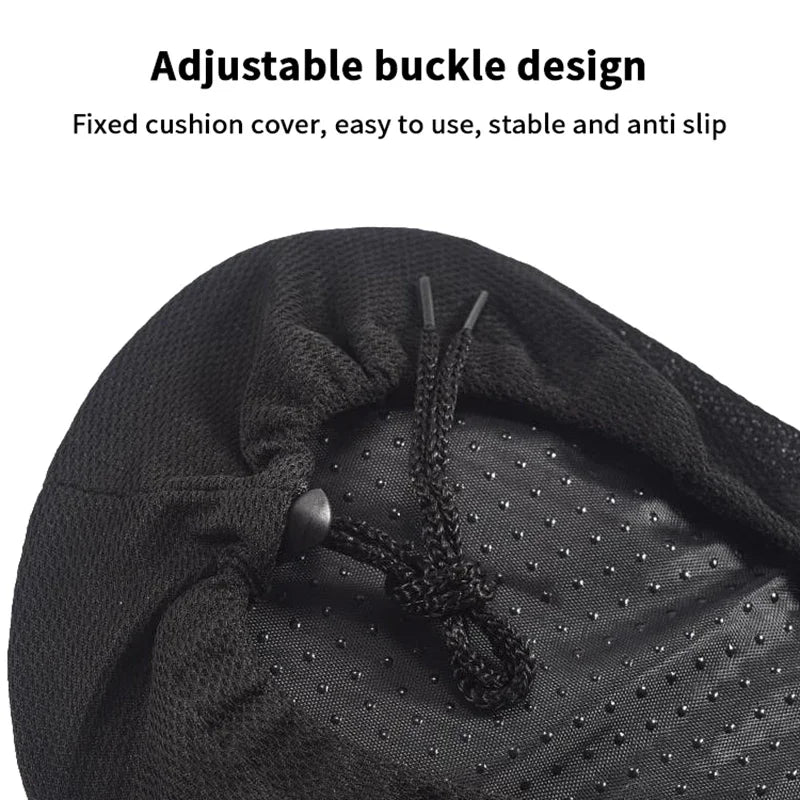 Bicycle seat cushion, saddle cover, men's and women's bicycle seat cushion, adjustable soft cushion bicycle seat cushion
