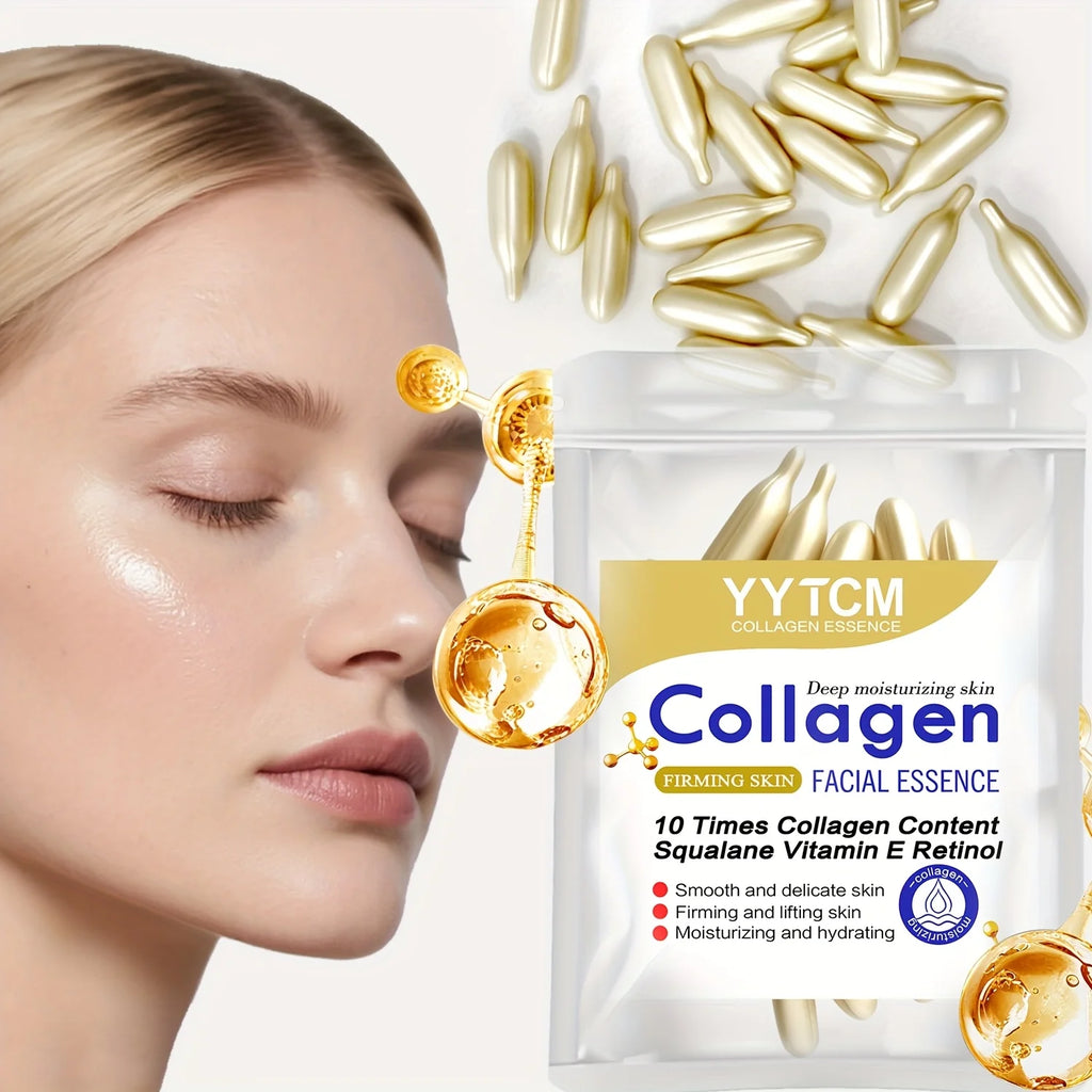 Collagen Firming Capsules - Squalane & Retinol Face Essence
