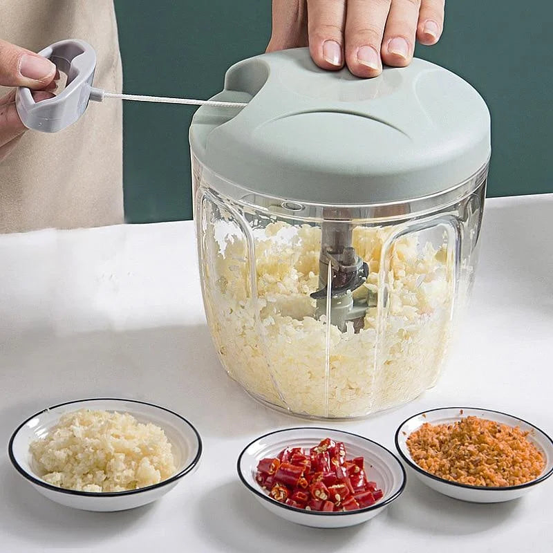 Easy Spin Veggie Chopper