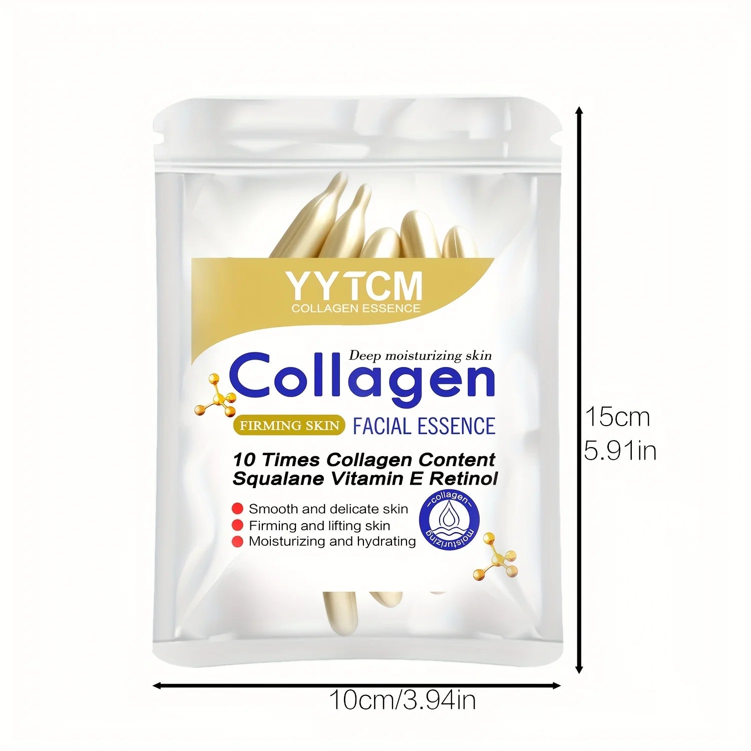 Collagen Firming Capsules - Squalane & Retinol Face Essence