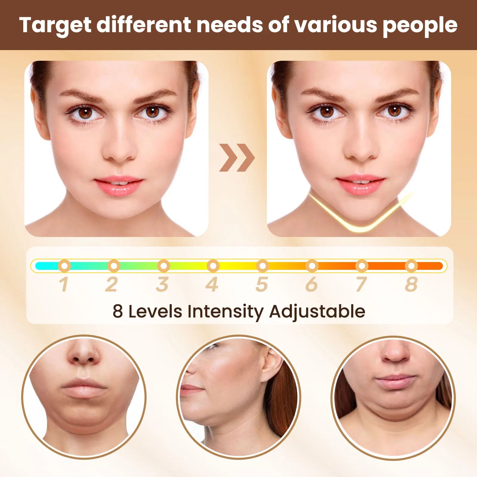 V Face Lifting Device