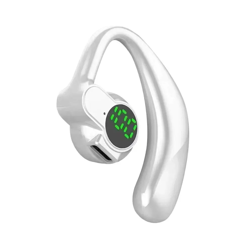 180° Rotatable Bluetooth 5.4 Wireless Headphones Waterproof With Microphone Noise Canceling Headset Digital Display