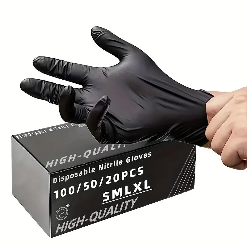 Ultimate Black Nitrile Gloves