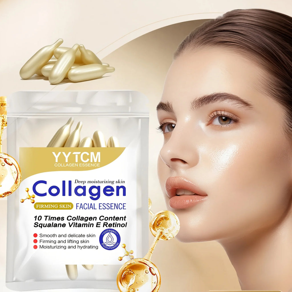 Collagen Firming Capsules - Squalane & Retinol Face Essence