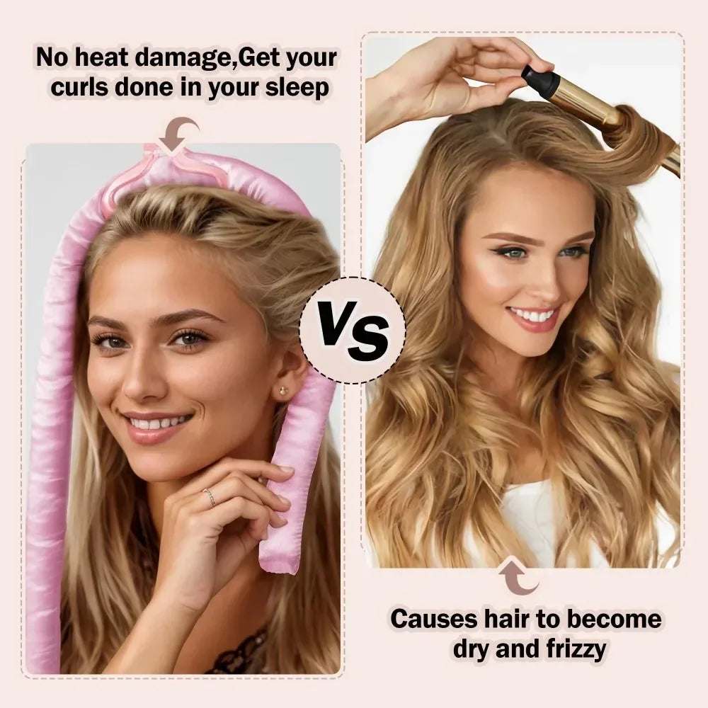No-Heat Curling Headband