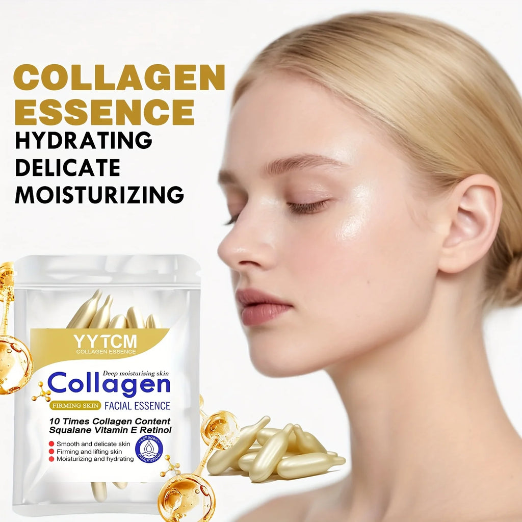 Collagen Firming Capsules - Squalane & Retinol Face Essence