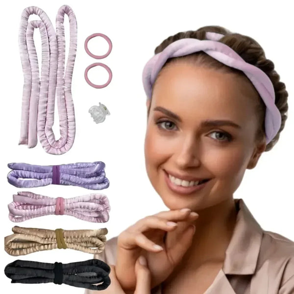 Silk Sleep Curl Magic Headband