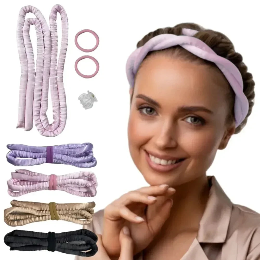 Silk Sleep Curl Magic Headband