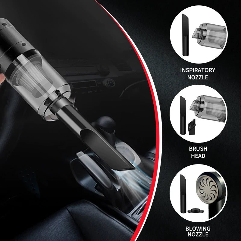 Cordless Handheld Vacuum Cleaner - 15000Pa Suction