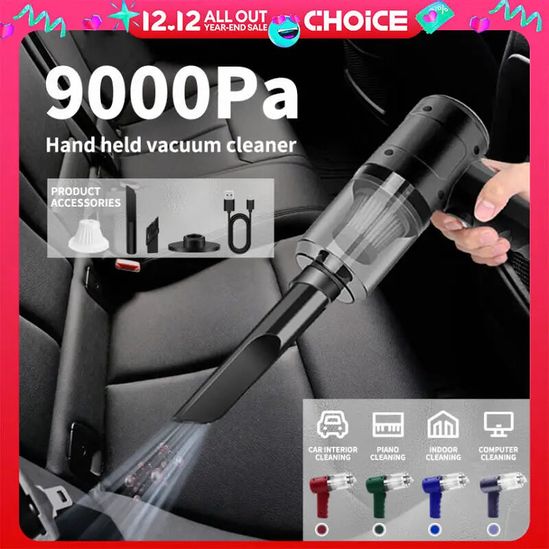 Cordless Handheld Vacuum Cleaner - 15000Pa Suction