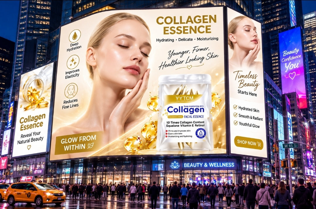 Collagen Firming Capsules - Squalane & Retinol Face Essence